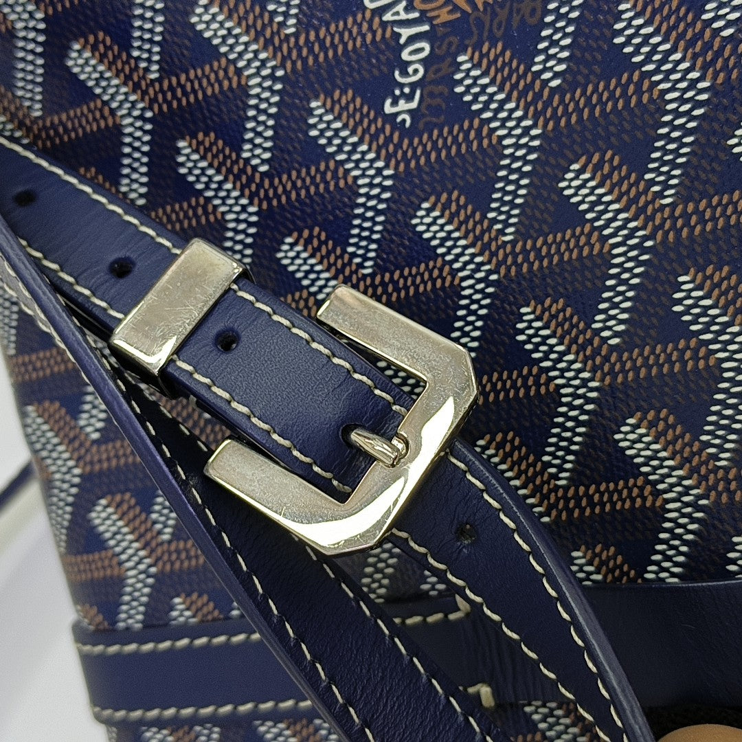 Belvedere Coated Canvas Blue
