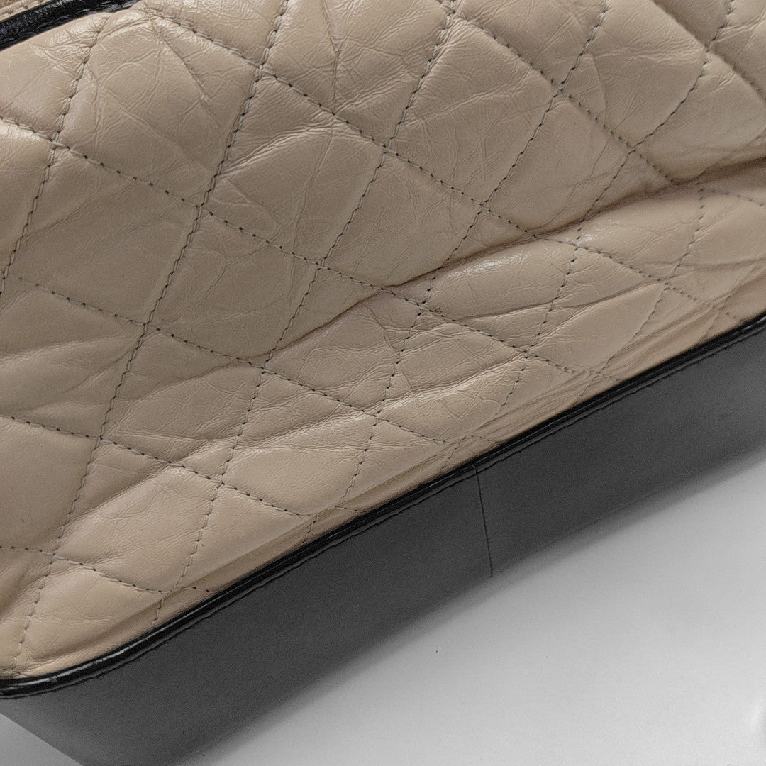 GABRIELLE Medium Quilted Calfskin Pink