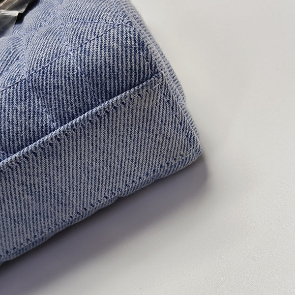 Lady D-Joy Medium Cannage Denim Blue