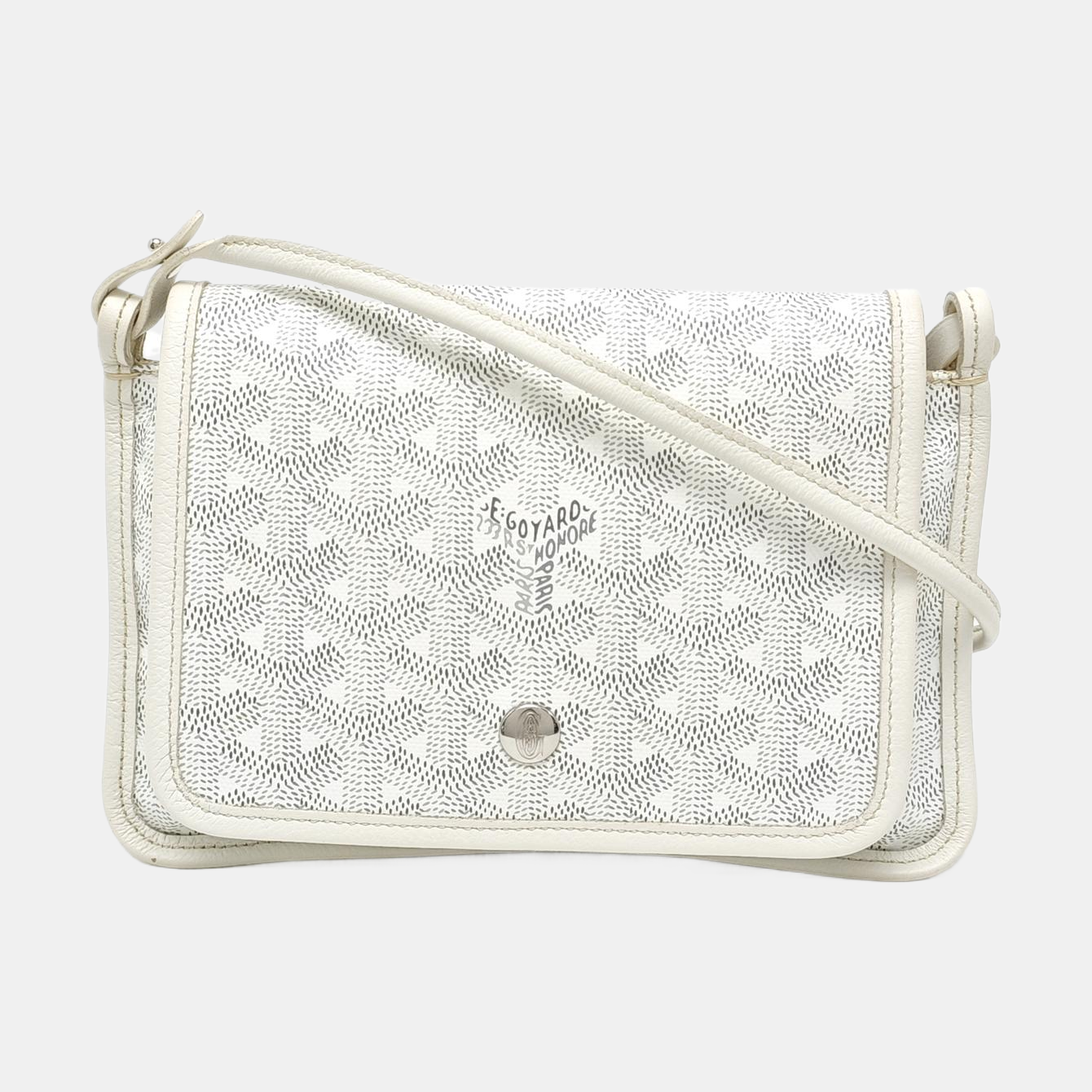 Plumet Coated Canvas White