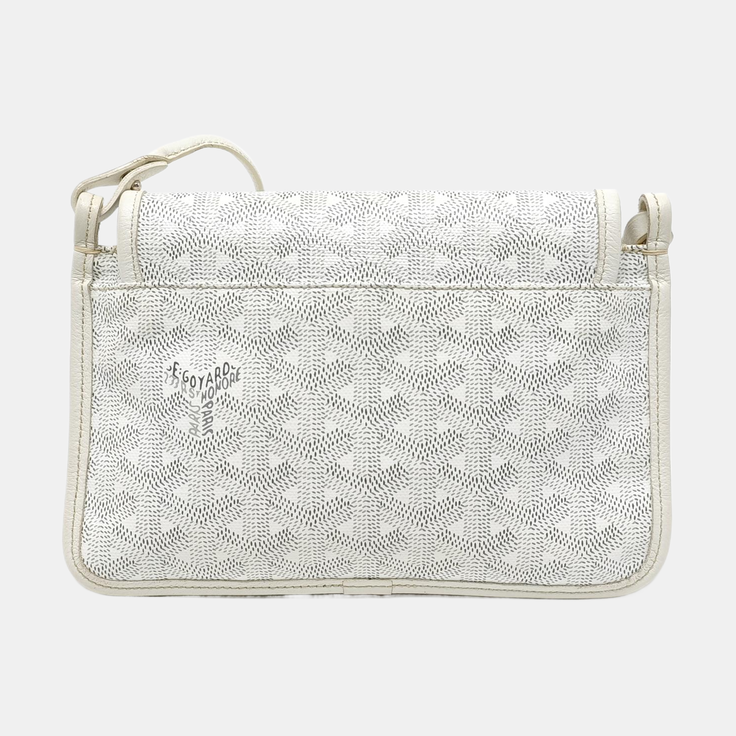 Plumet Coated Canvas White