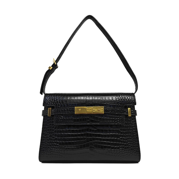 MANHATTAN Small Calfskin Black