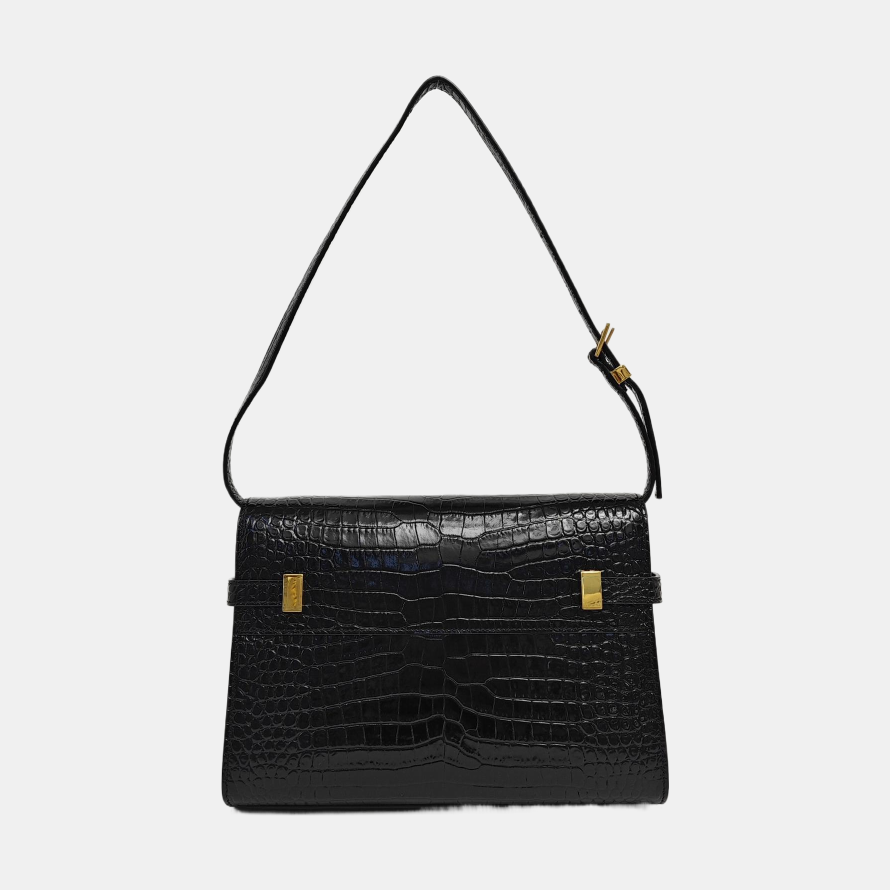 MANHATTAN Small Calfskin Black
