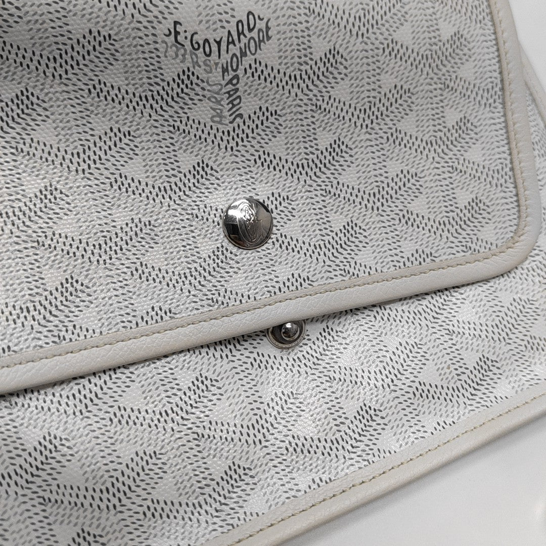 Plumet Coated Canvas White