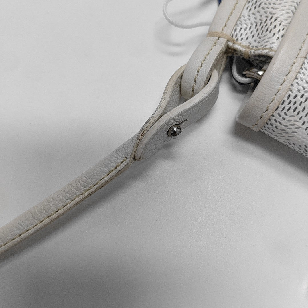Plumet Coated Canvas White