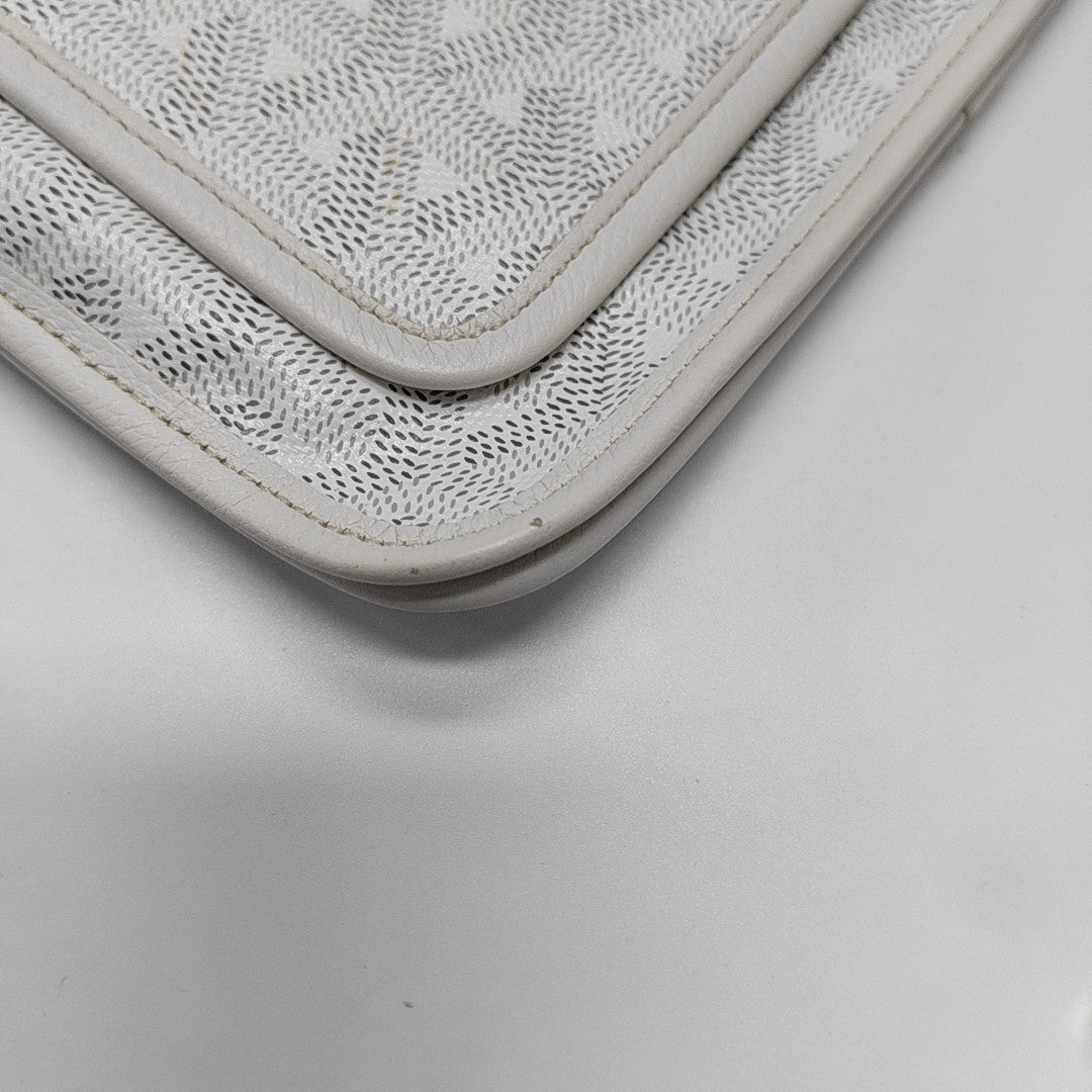 Plumet Coated Canvas White