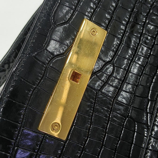 MANHATTAN Small Calfskin Black