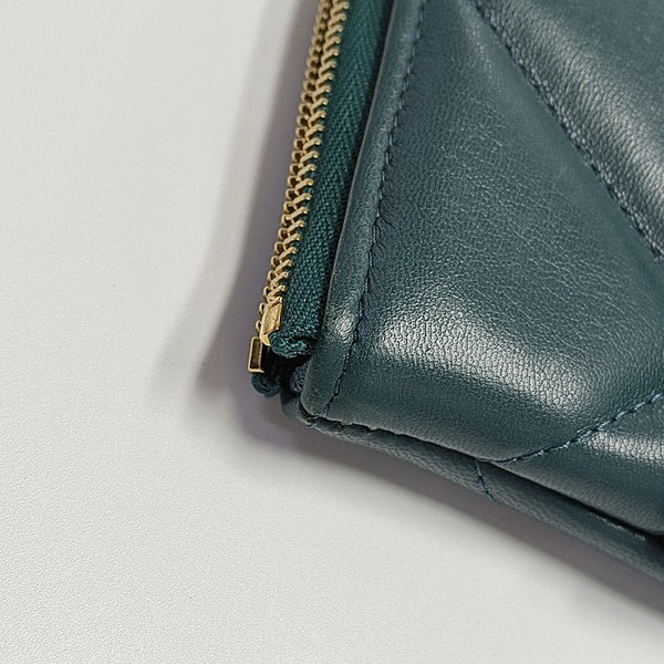 CHANEL 19 Small Quilted Lambskin Blue