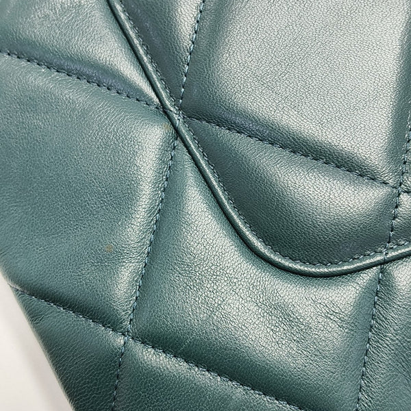 CHANEL 19 Small Quilted Lambskin Blue