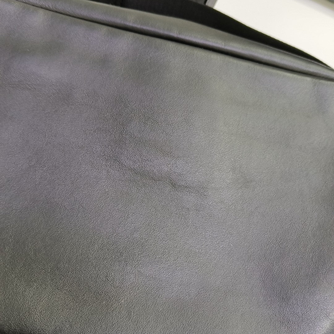Calfskin Belt Bag Black
