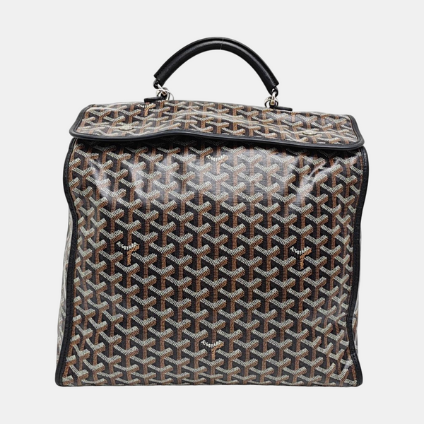 Saint Léger Coated Canvas Brown