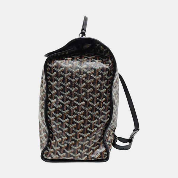Saint Léger Coated Canvas Brown