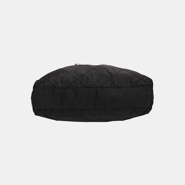 Nylon Quilted Nylon Blue