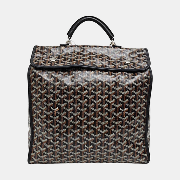 Saint Léger Coated Canvas Black