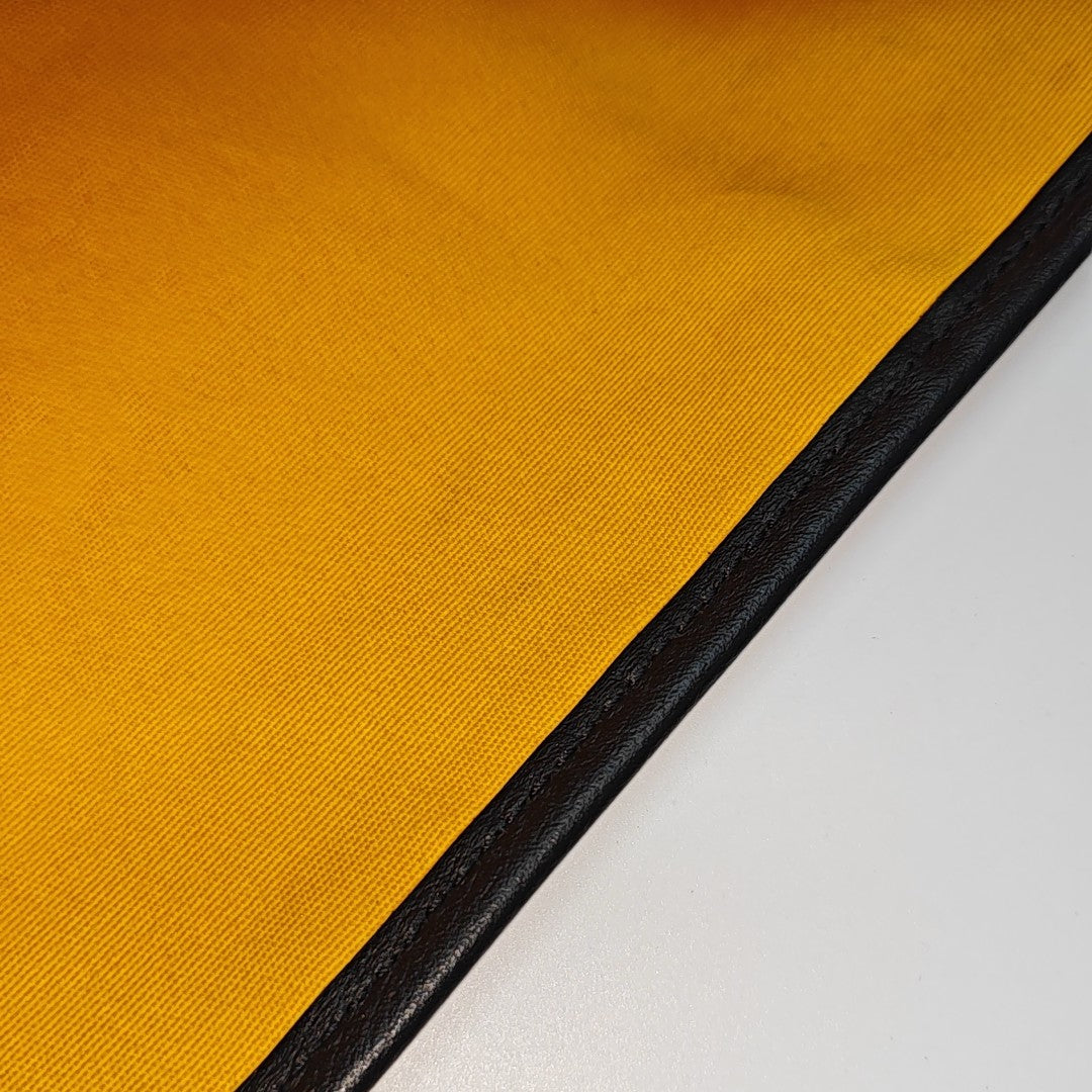 Saint Léger Coated Canvas Black
