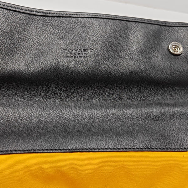 Saint Léger Coated Canvas Black