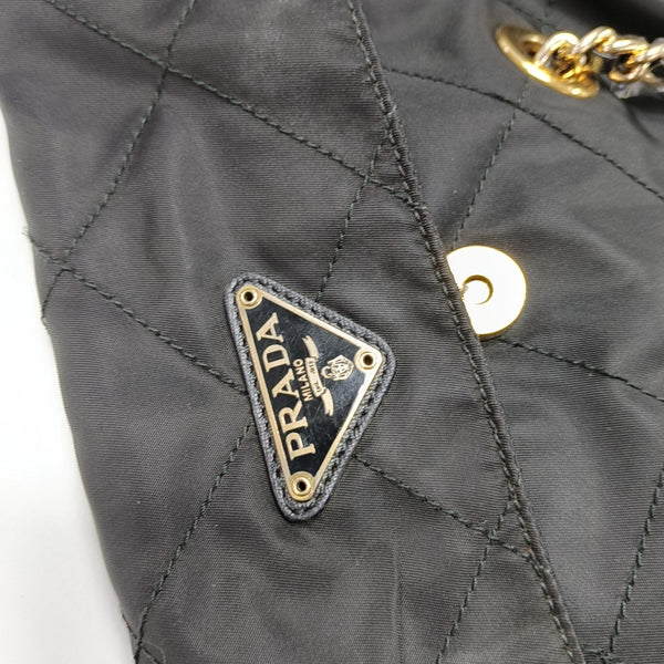 Nylon Quilted Nylon Blue