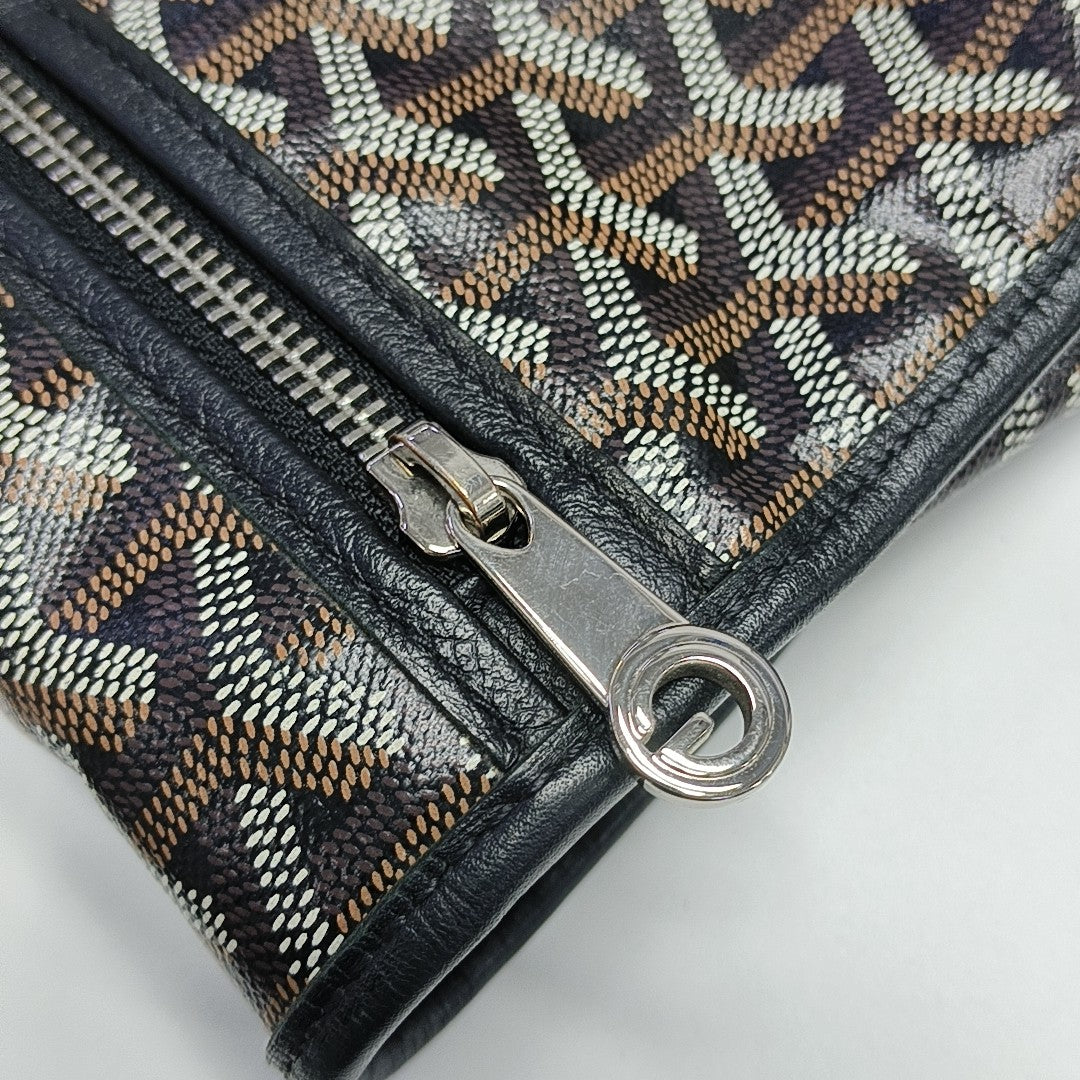 Saint Léger Coated Canvas Brown