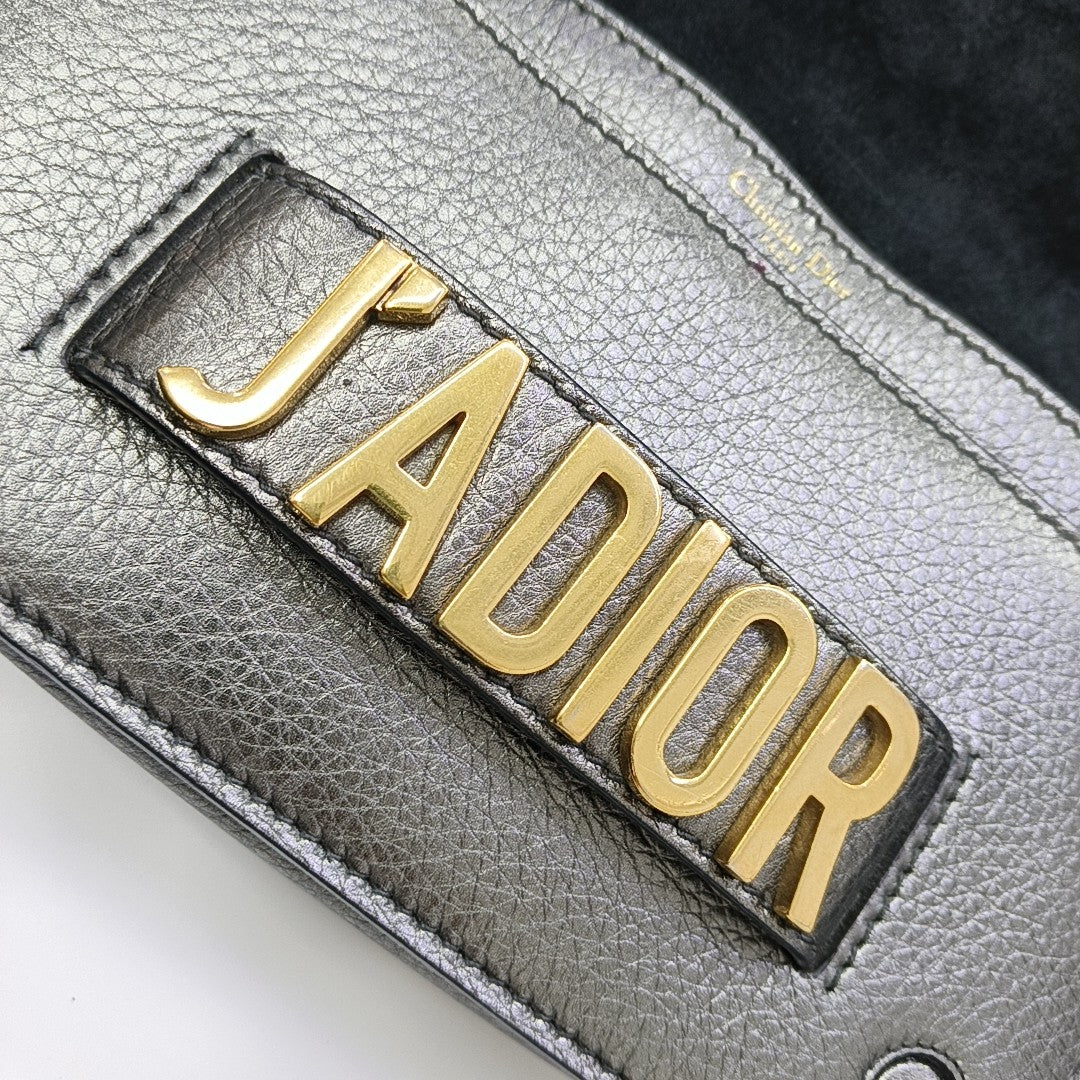 J'adior Calfskin Gray