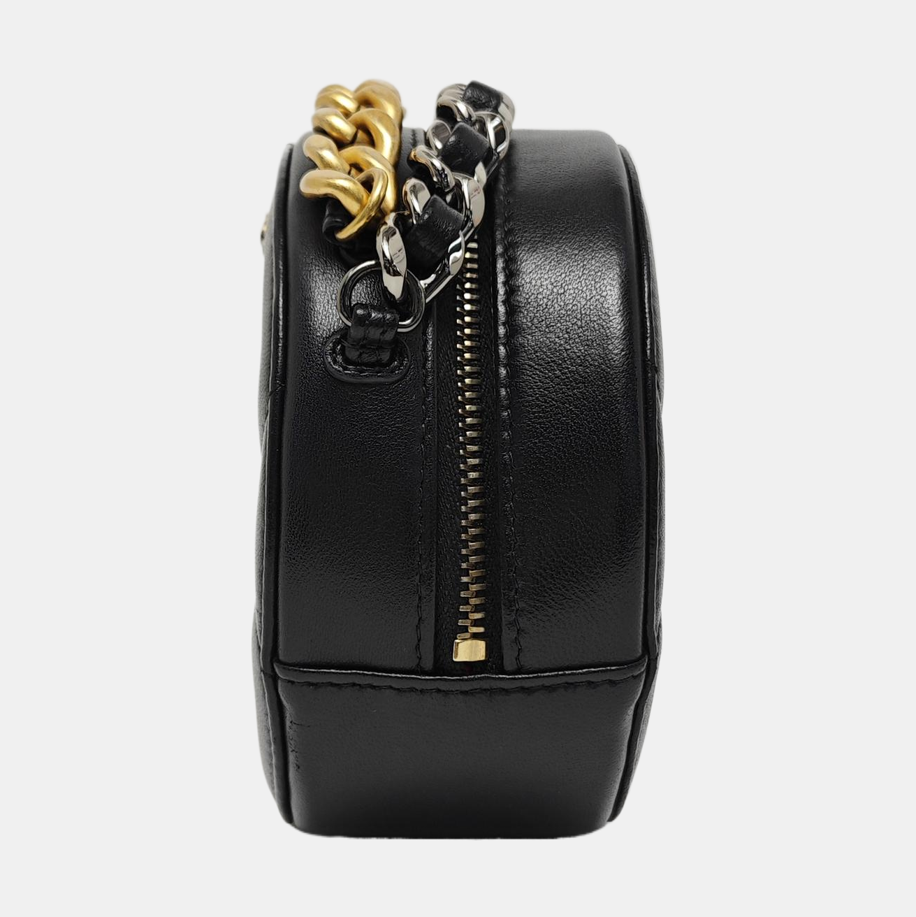 CHANEL 19 Small Quilted Lambskin Black