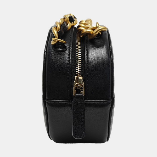 CHANEL 19 Small Quilted Lambskin Black