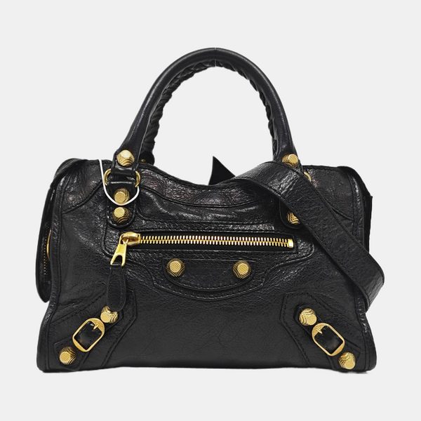 Classic City Mini Calfskin Black
