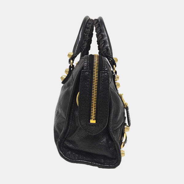 Classic City Mini Calfskin Black
