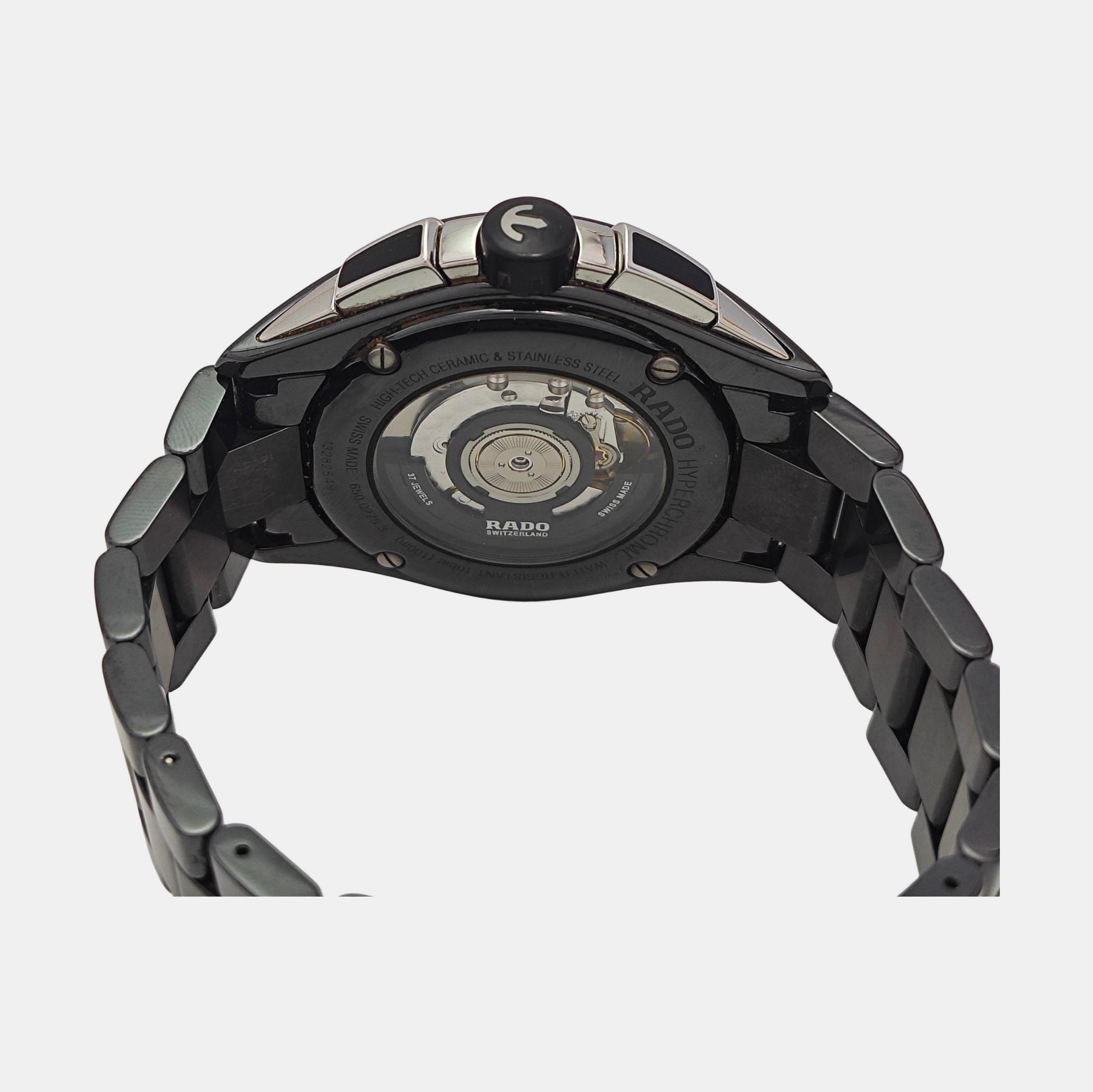 Hyperchrome 45mm Black Automatic Watch