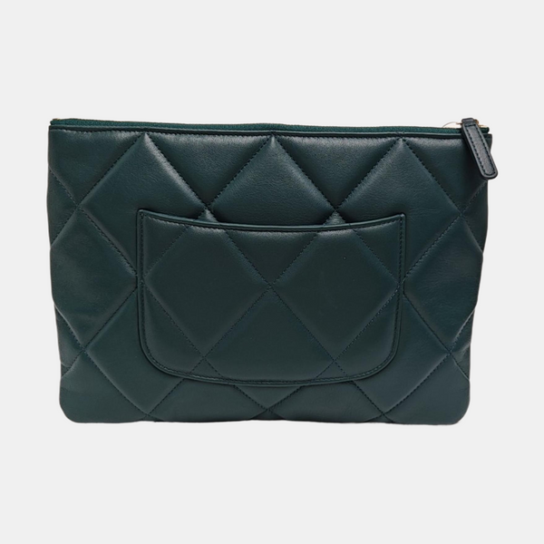 CHANEL 19 Small Quilted Lambskin Blue