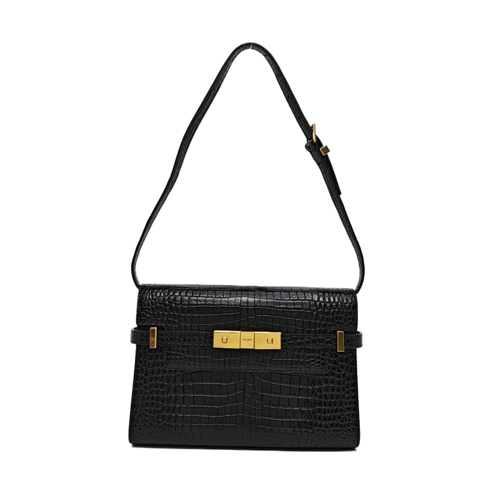 MANHATTAN Small Calfskin Black