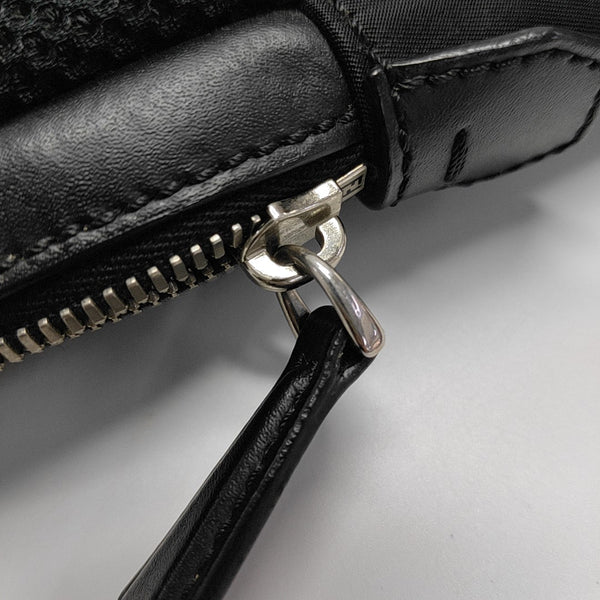 Calfskin Shoulder Bag Black