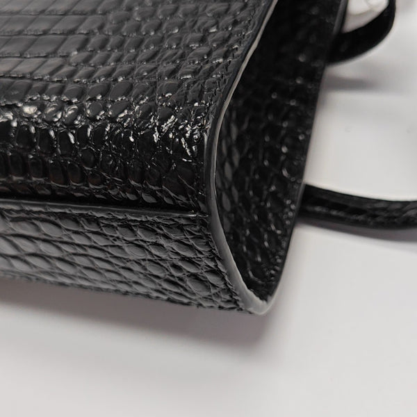 MANHATTAN Small Calfskin Black
