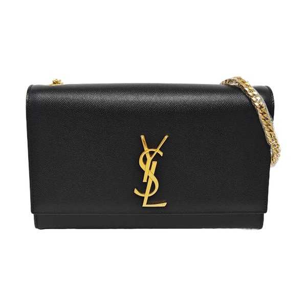 KATE Medium Calfskin Black