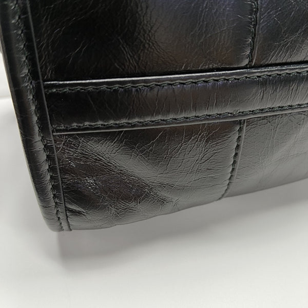 Bonnie Medium Patent Leather Black
