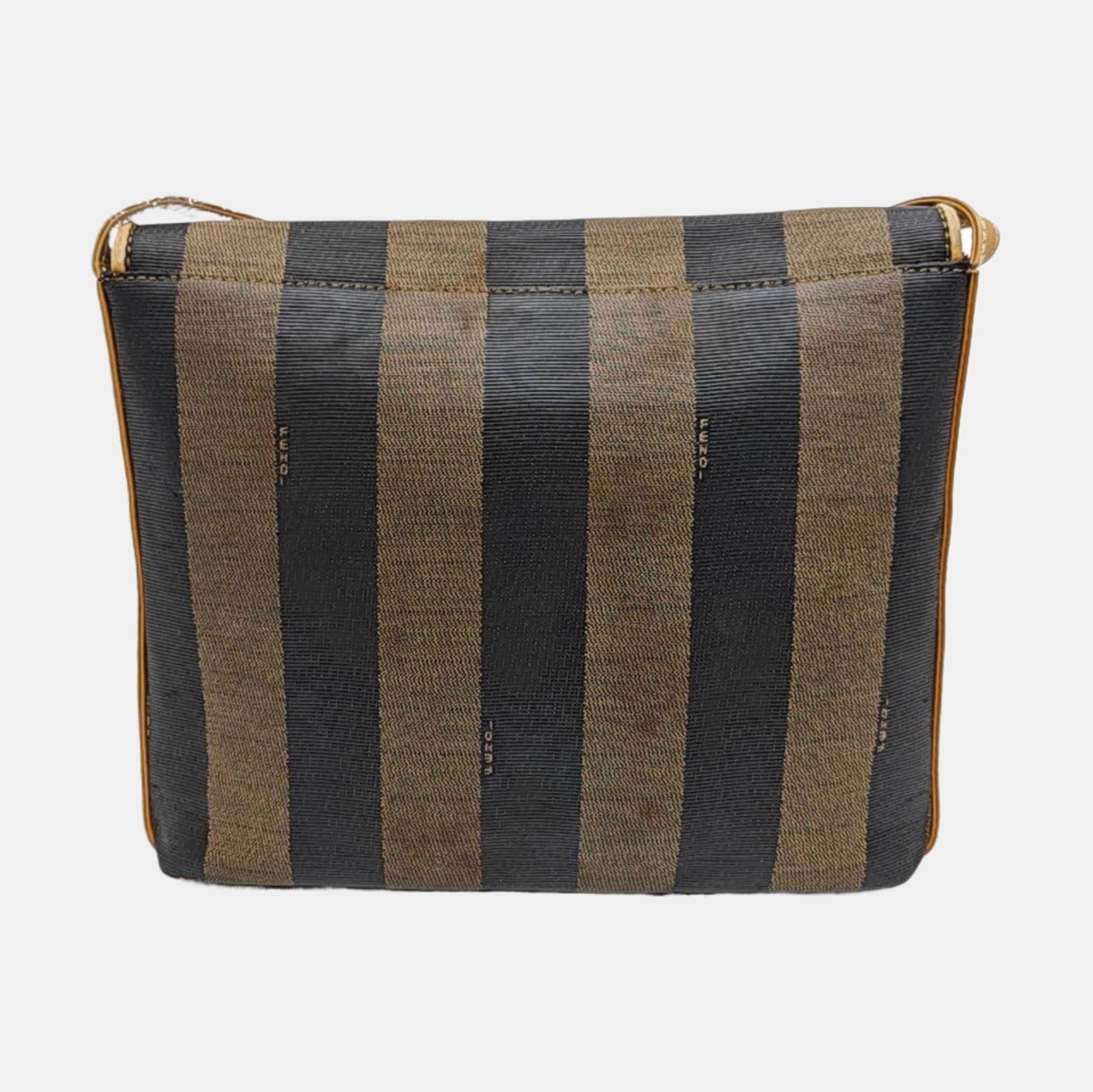 Coated Canvas Shoulder Bag Multicolor