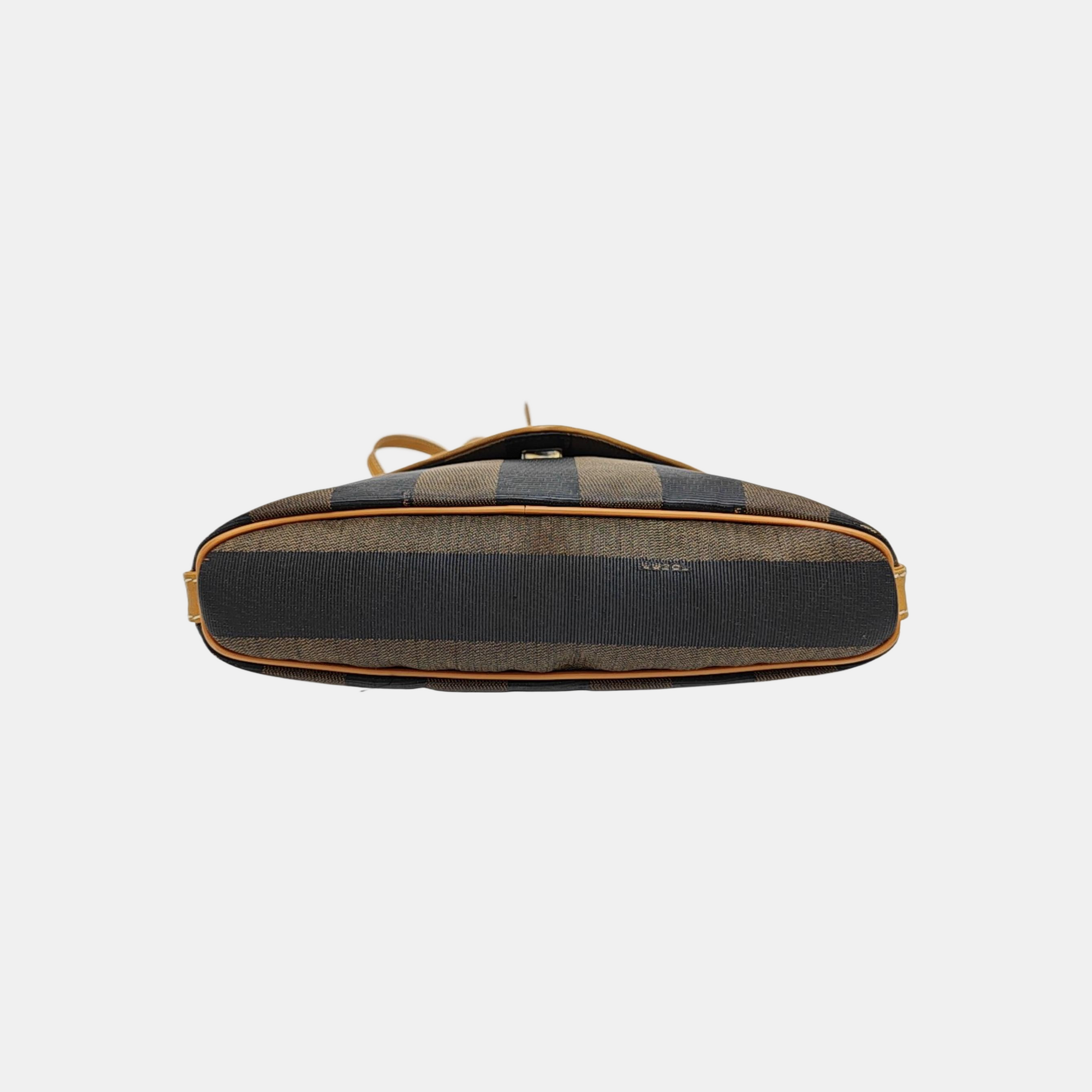 Coated Canvas Shoulder Bag Multicolor