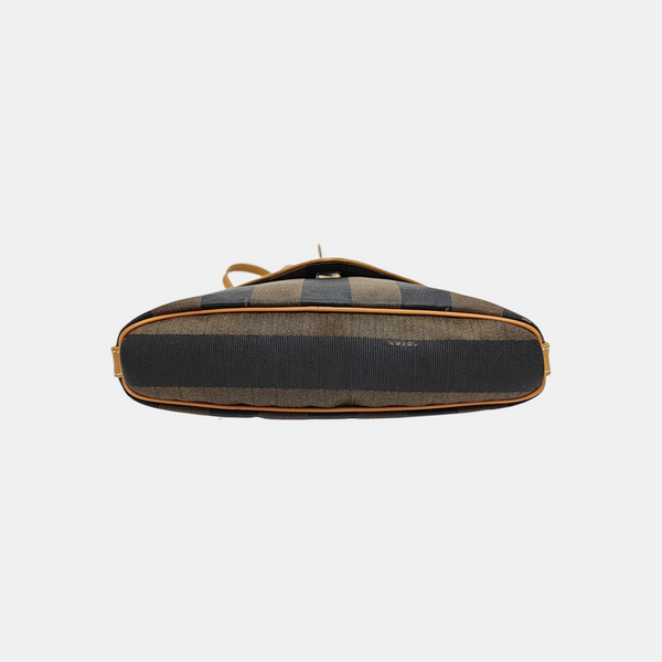 Coated Canvas Shoulder Bag Multicolor