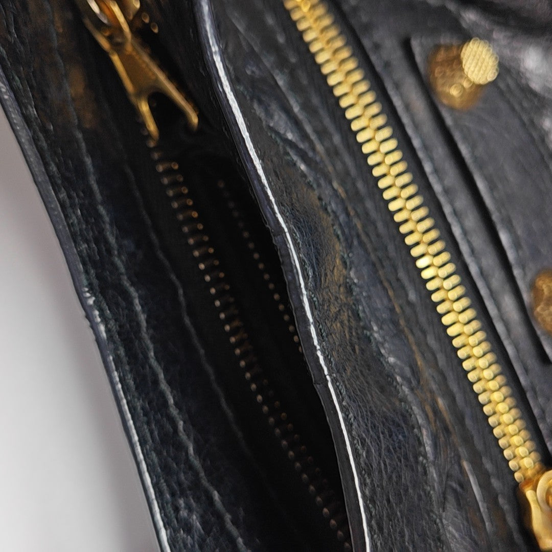 Classic City Mini Lambskin Black