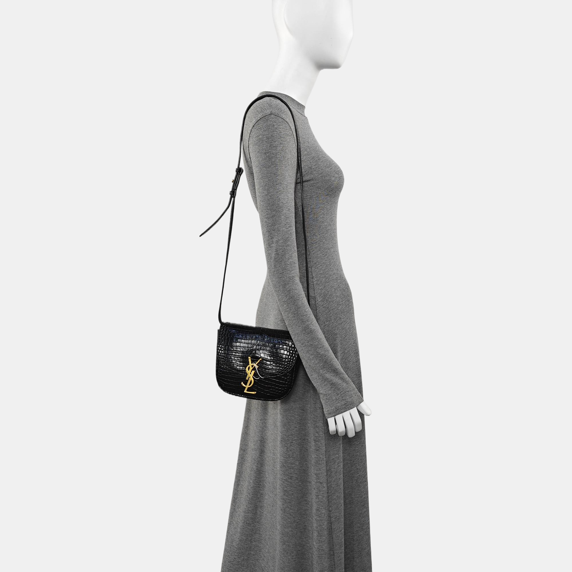 KAIA Small Calfskin Black