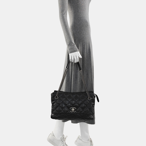 Quilted Calfskin Black