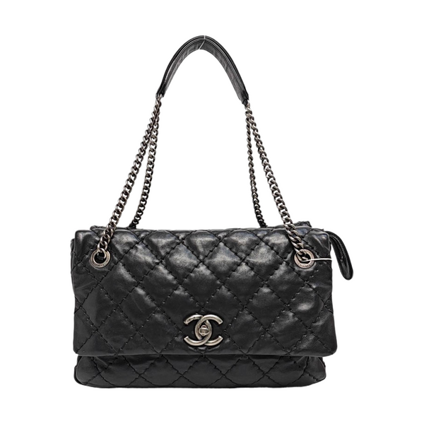 Quilted Calfskin Black