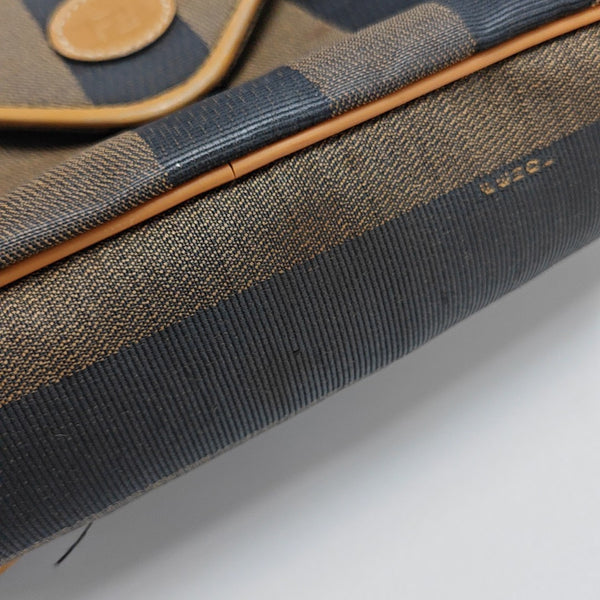 Coated Canvas Shoulder Bag Multicolor