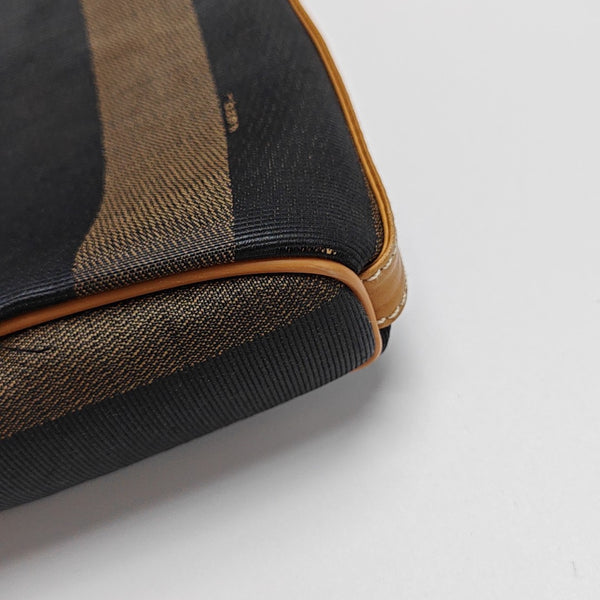 Coated Canvas Shoulder Bag Multicolor