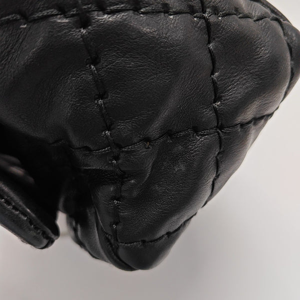 Quilted Calfskin Black