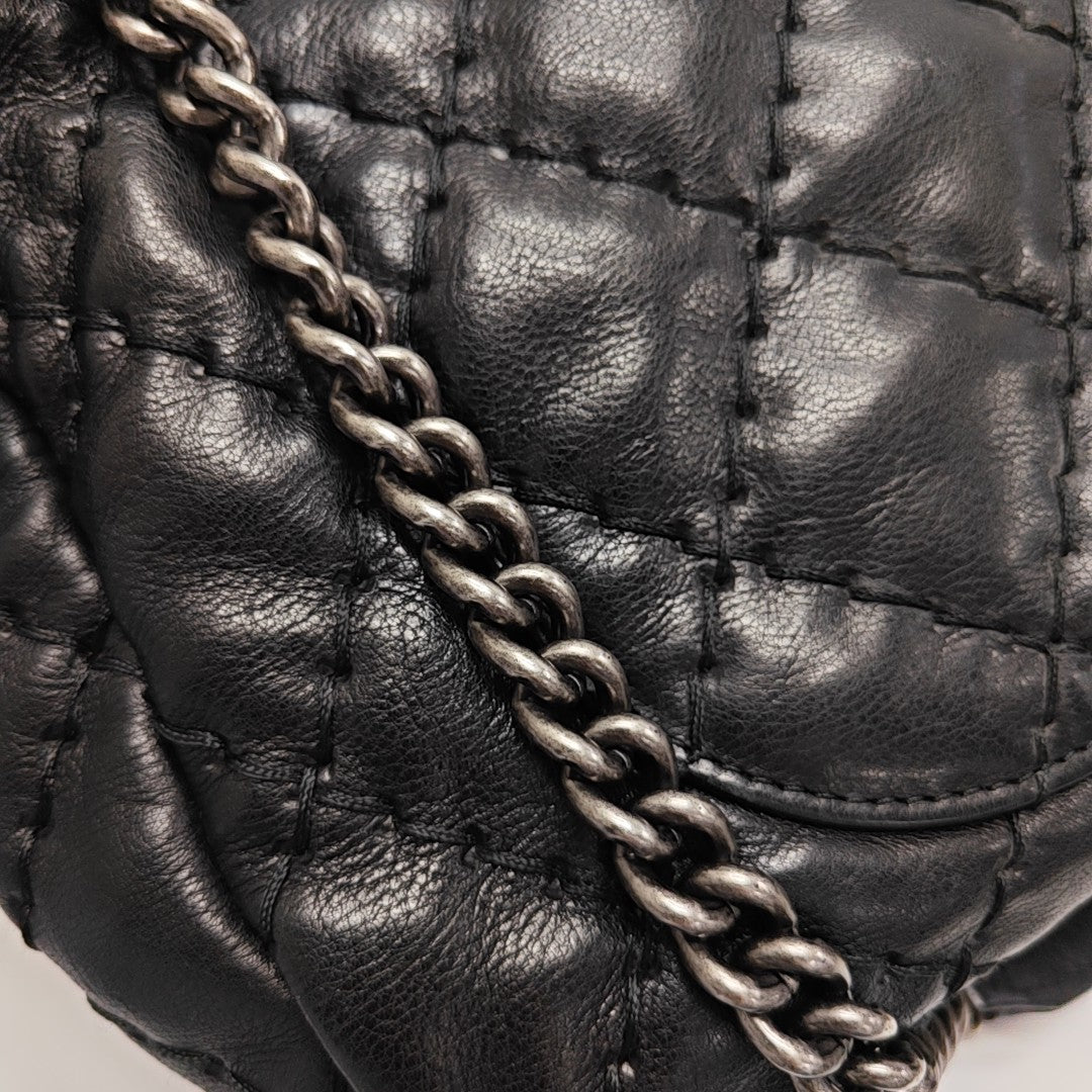 Quilted Calfskin Black