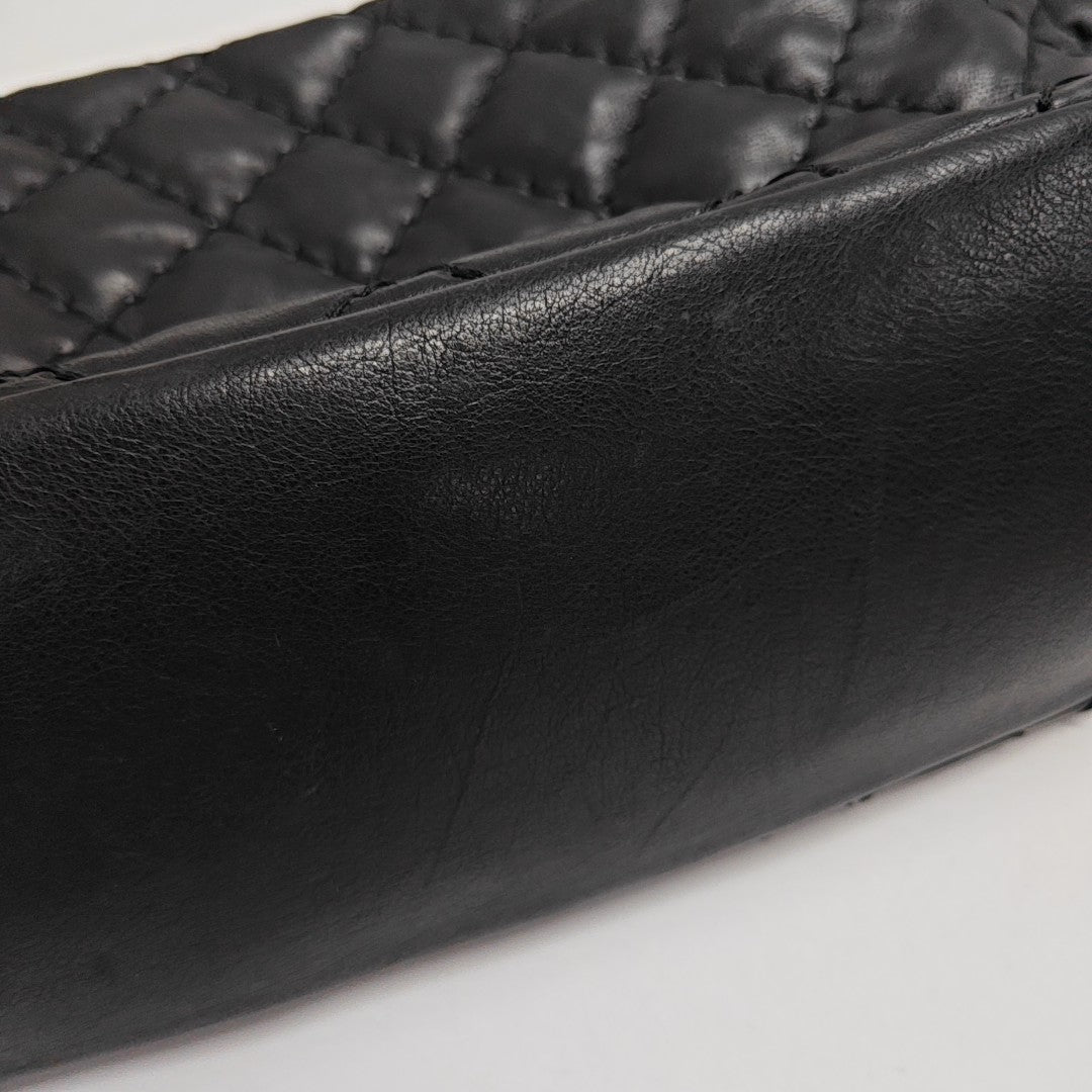 Quilted Calfskin Black