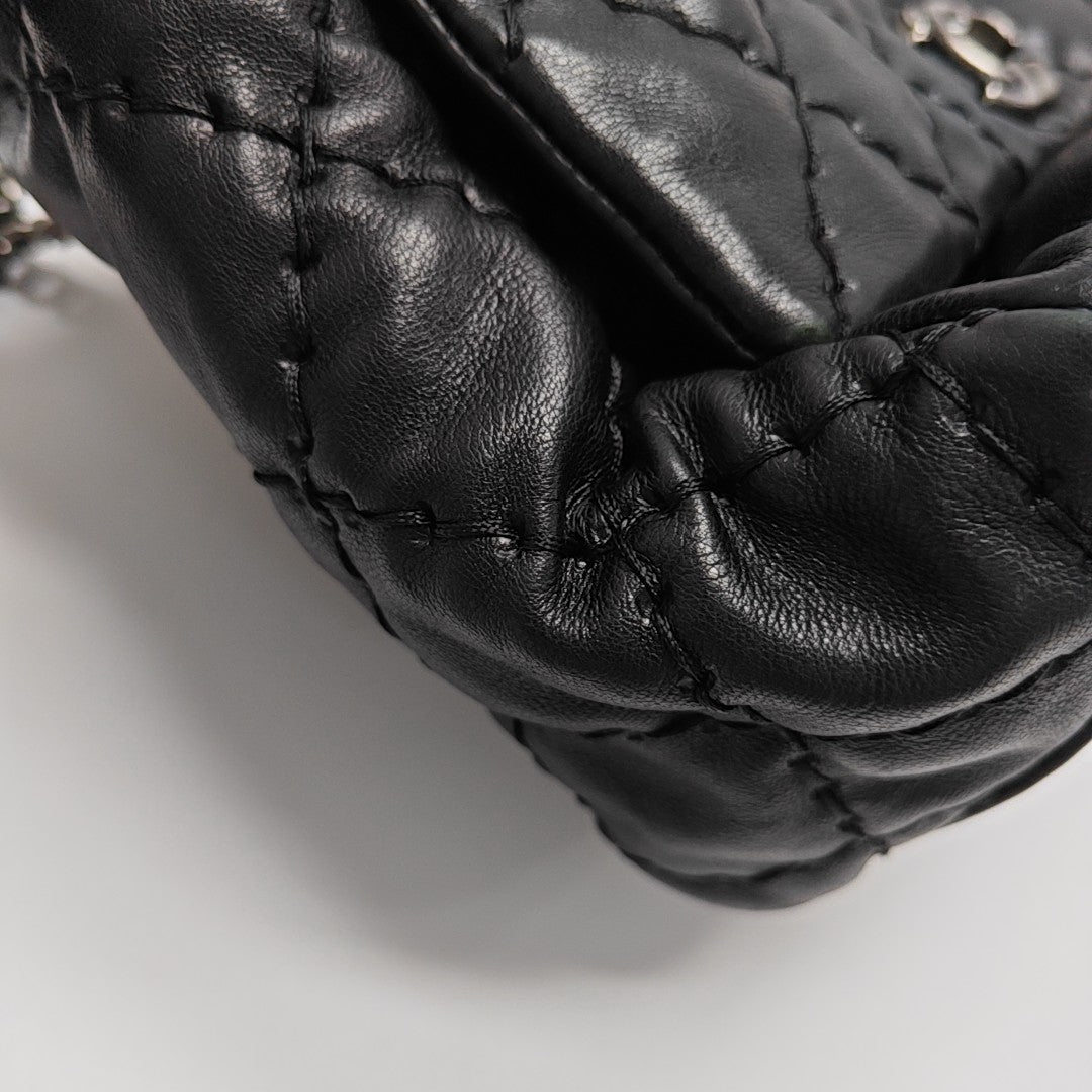 Quilted Calfskin Black