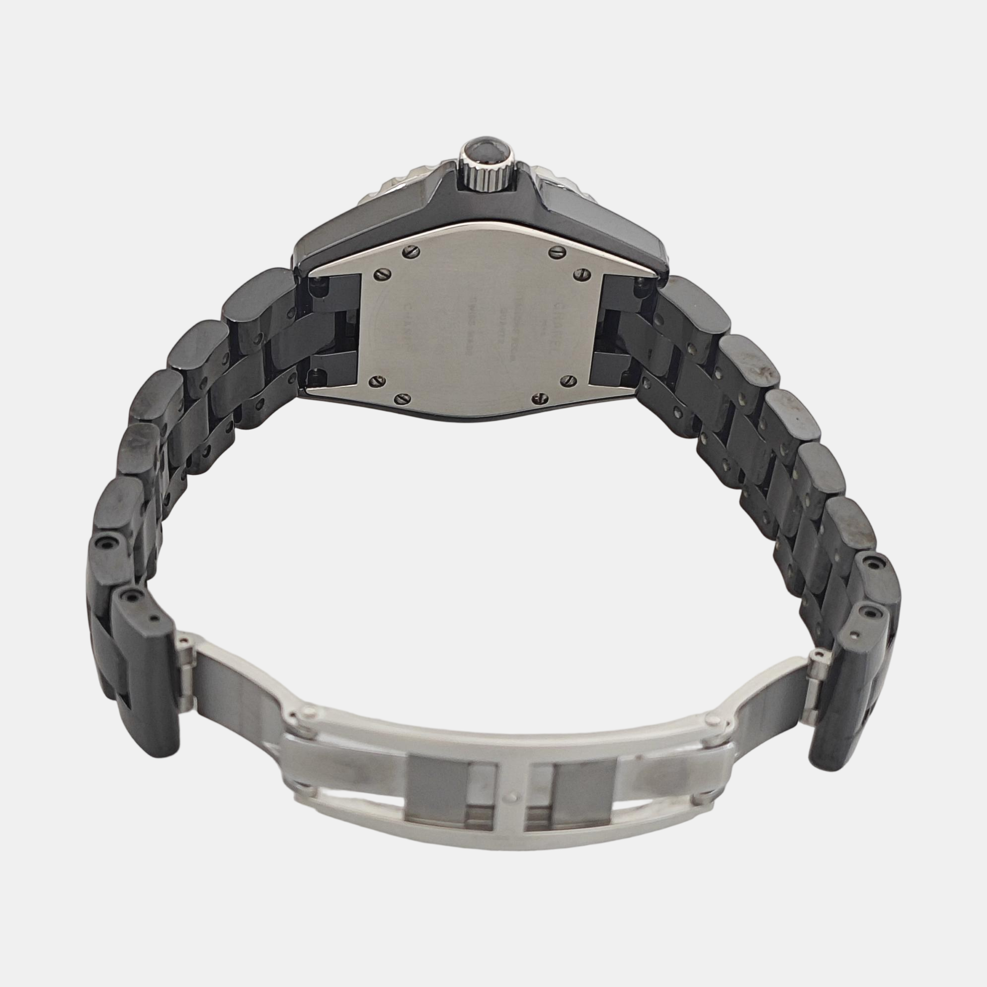 J12 33mm Black Quartz Watch