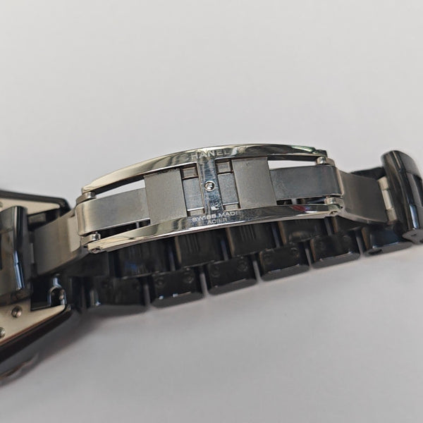 J12 33mm Black Quartz Watch