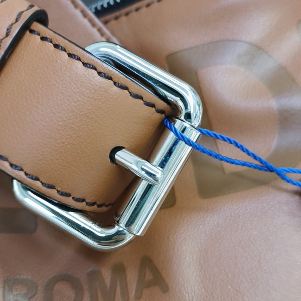 Calfskin Belt Bag Small Brown